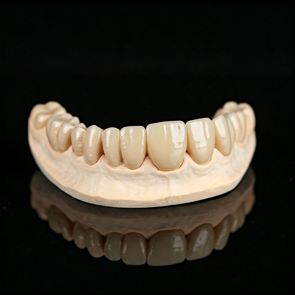 Finished dental work